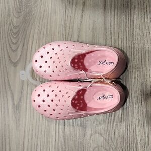 Cat and Jack Pink Boat Shoes Size 7